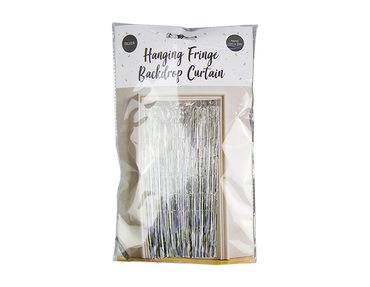 2M Foil Fringe Tinsel Shimmer Curtain Door Wedding Birthday Party Backdrop Decor - ZYBUX